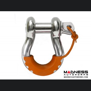 Jeep Wrangler JL Locking D-Ring Isolator - Orange